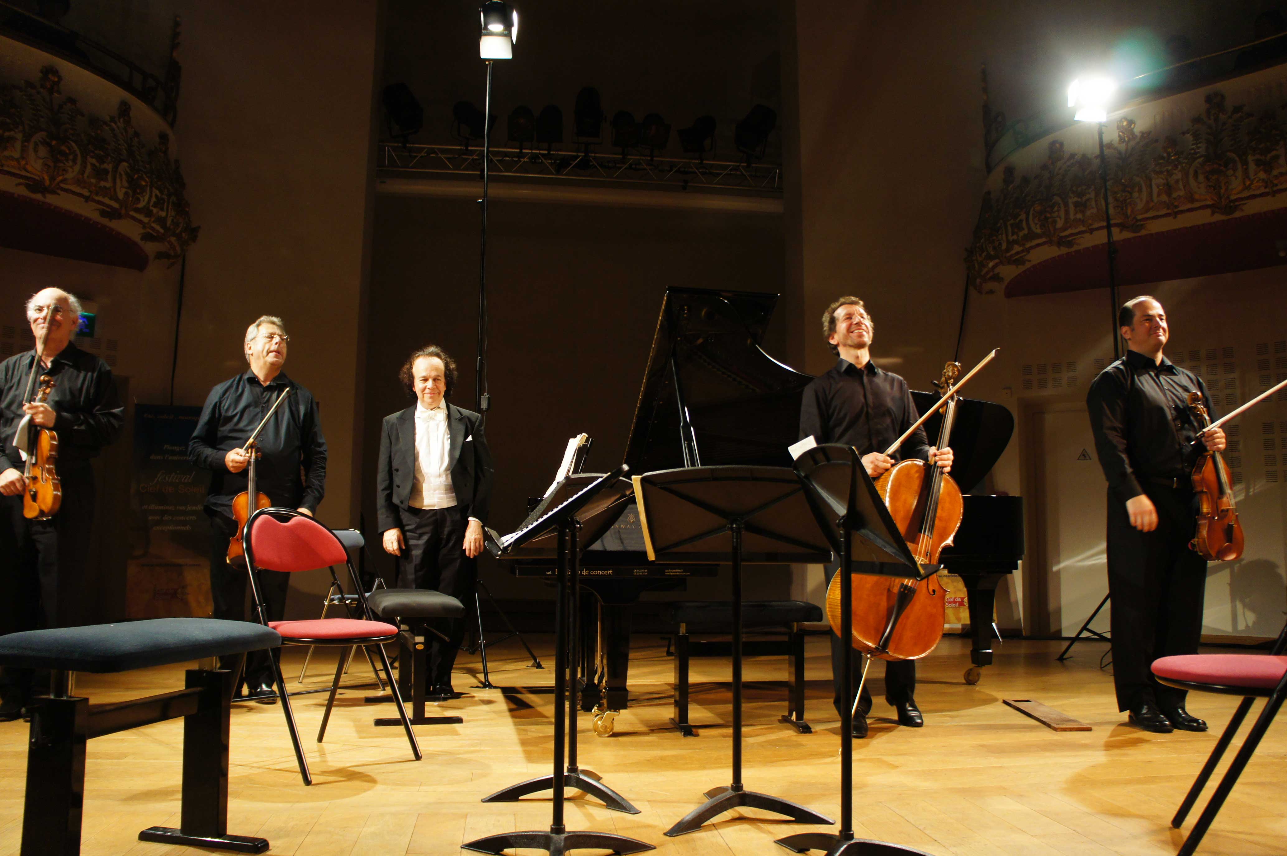 Quatuor Talich et Cyprien Katsaris au Festival Clef de Soleil