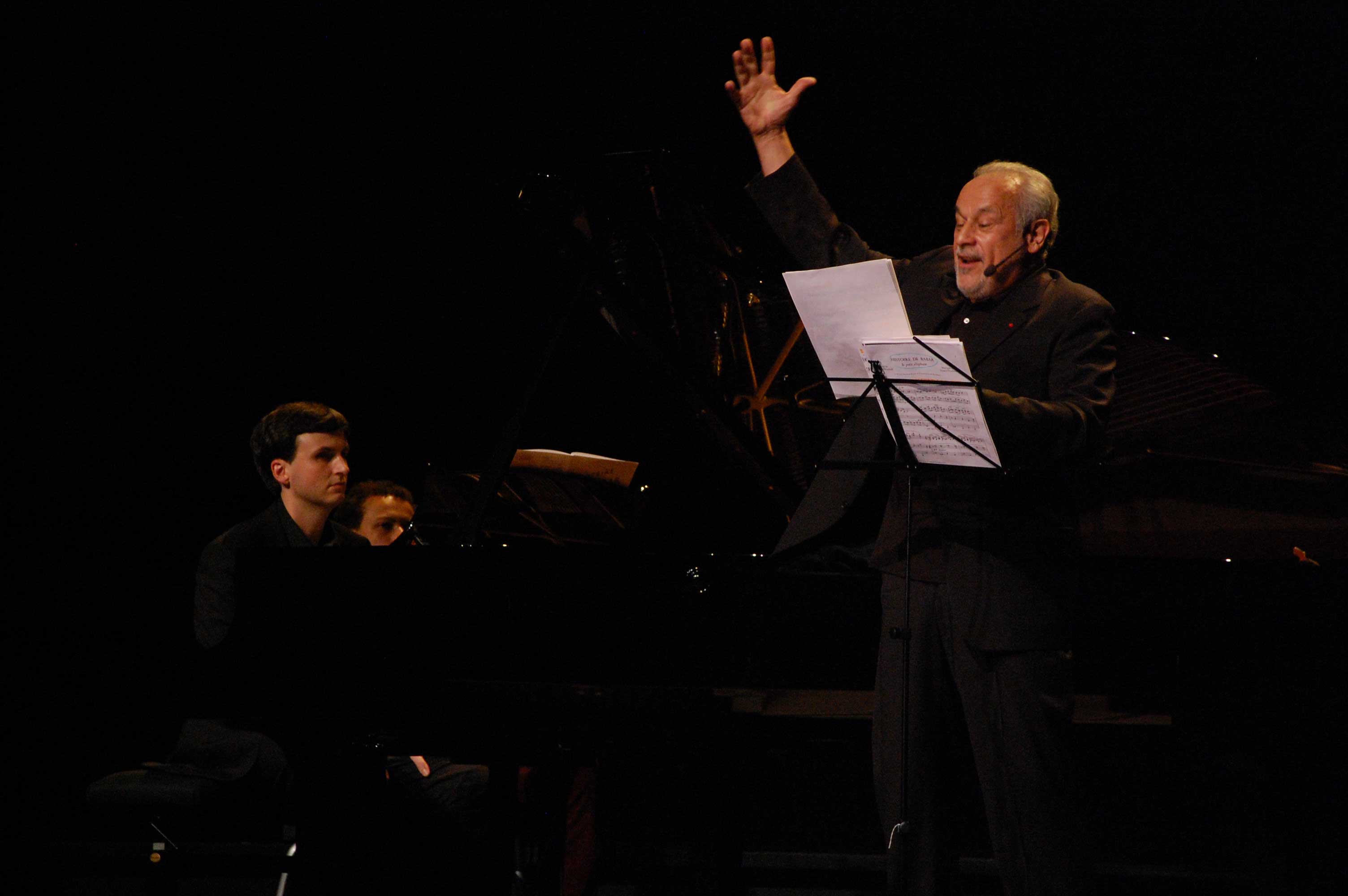 Olivier Moulin et Francis Perrin au Festival Clef de Soleil