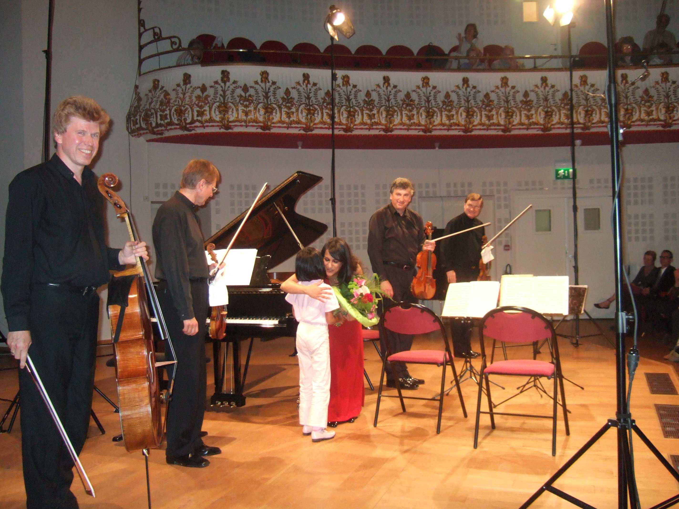 Quatuor Pražák et Shani Diluka au Festival Clef de Soleil