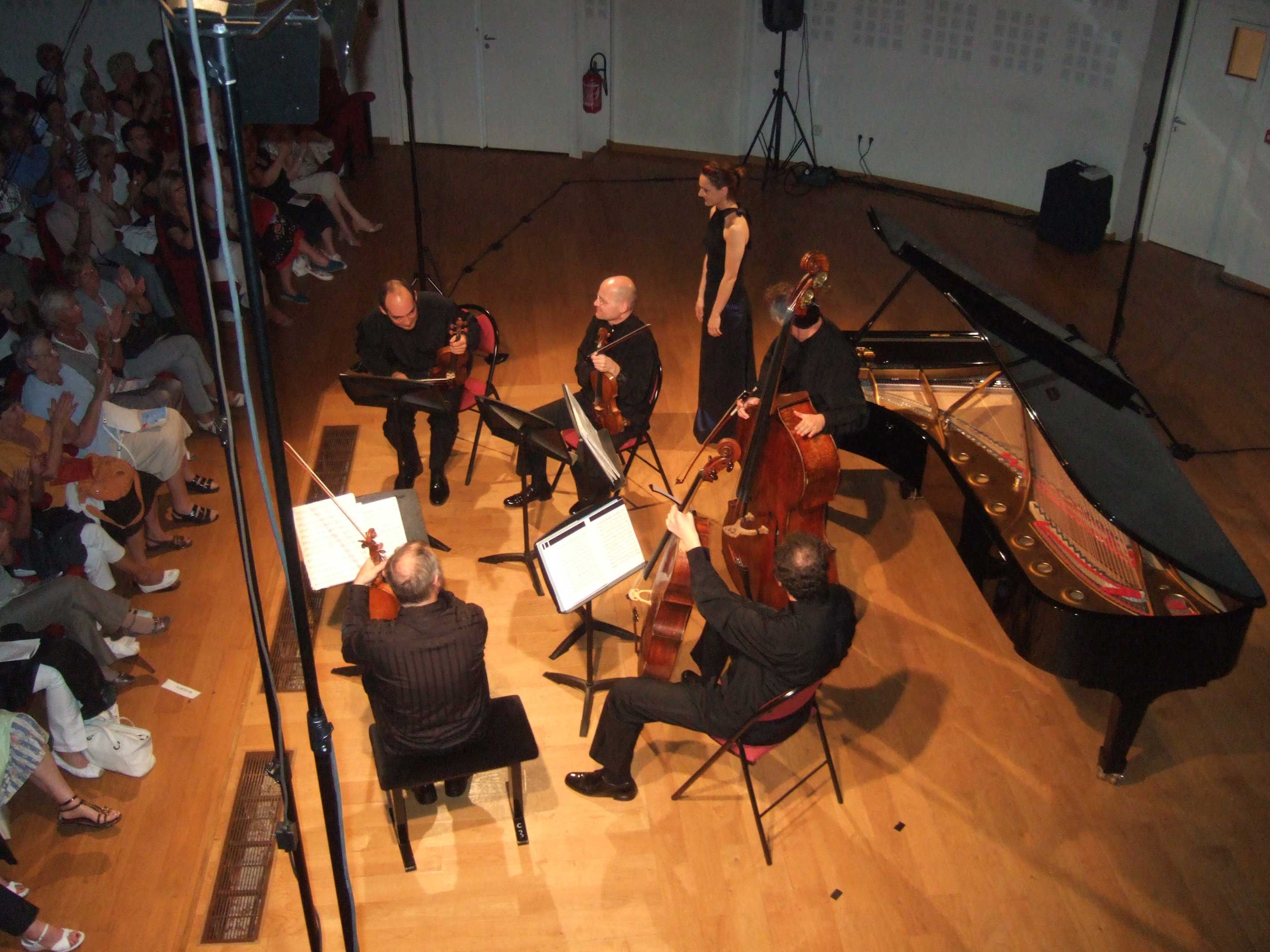 Quatuor Talich et Emmanuelle Swiercz au Festival Clef de Soleil