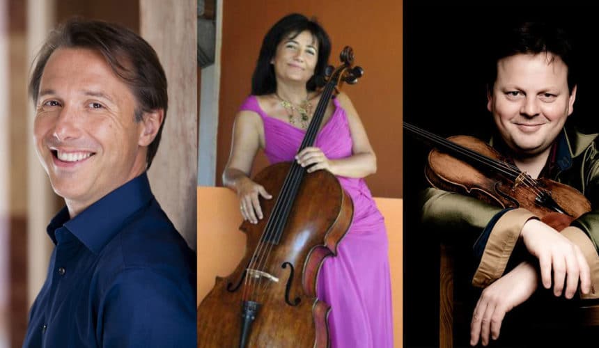 Maurizio Baglini, Silvia Chiesa et Gautier Dooghe